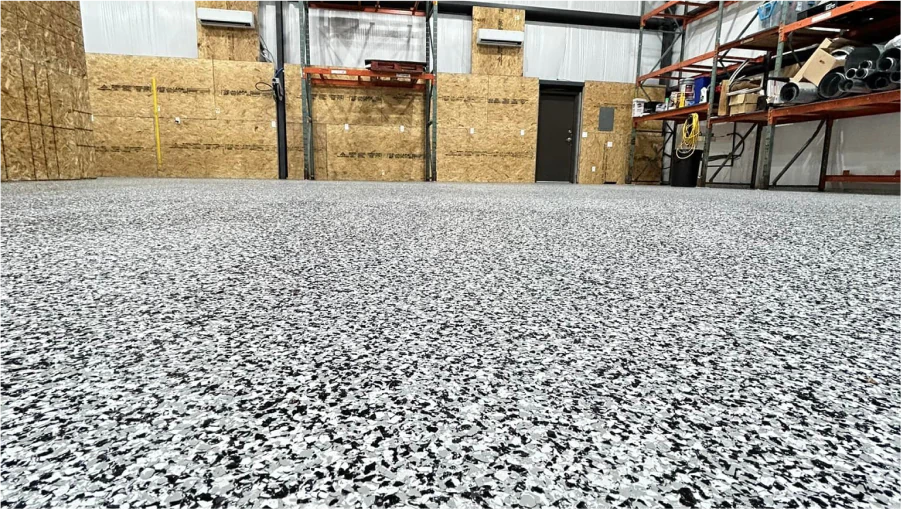Epoxy Flake Flooring 2
